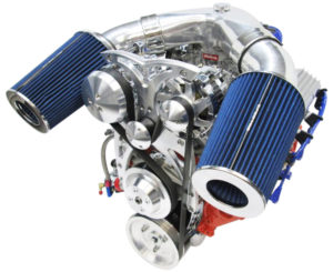 Engine Factory 350 Chevy Alt, and AC with Snorkel Air cleaner