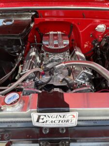 66 C10 truck with Engine Factories 383 Chevy stroker engine Awesome Job on the Install. 