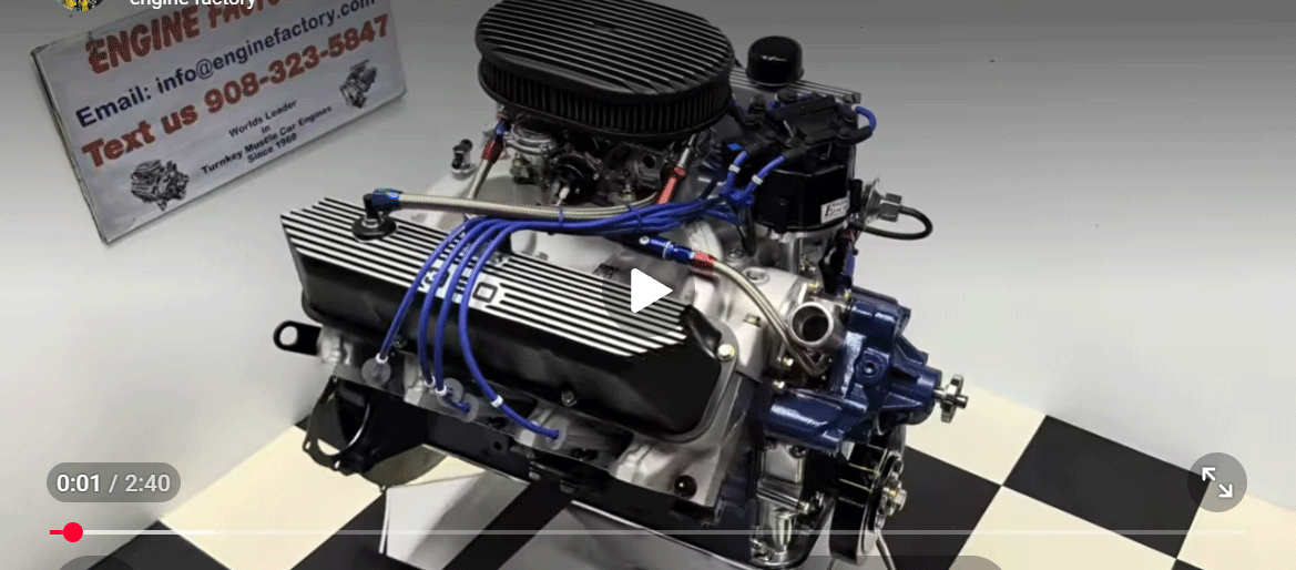 Permalink to: 390FE Ford 450 HP Details Video
