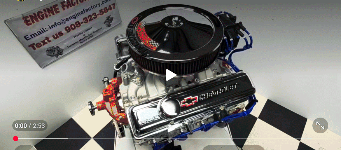 Permalink to: 350 Chevy 400 HP Details Video