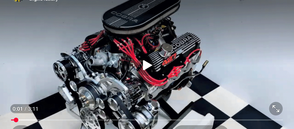 Permalink to: 427W Ford 540 HP Details Video